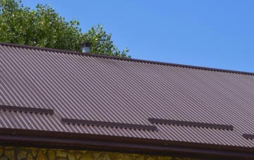 typical Weston Bampfylde corrugated roof uses